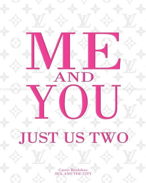 Me And You Just Us Two 8x10 Typography Print Carrie