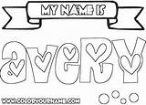 Coloring Name Pages Bubble Names Make Letters Own Create Printable Print Ashley Say Kc Drawing Undercover Color Colouring Getcolorings Illusion sketch template