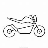 Motocicleta sketch template