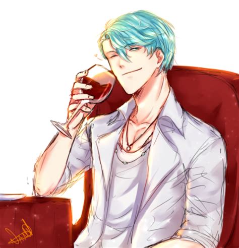 Hello When I Thought Drawing Drinking Wine My Heart