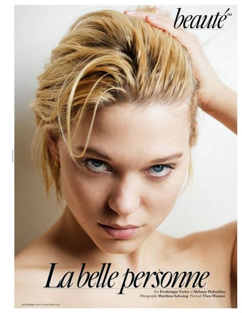Lea Seydoux Nude For Vogue And More Hot Photos The Fappening