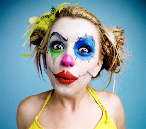 clown schminken anleitung und tipps für das kostüm clown schminke clown gesichter und