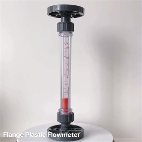 dn plastic   flange type sea water flow meterplastic water flow metersalt water flow