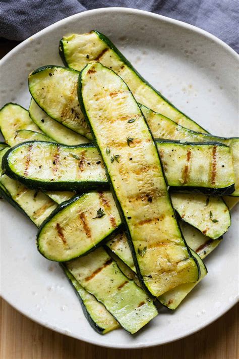 grilled zucchini green healthy cooking