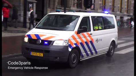politie amsterdam prio  collection amsterdam police cars responding collection youtube