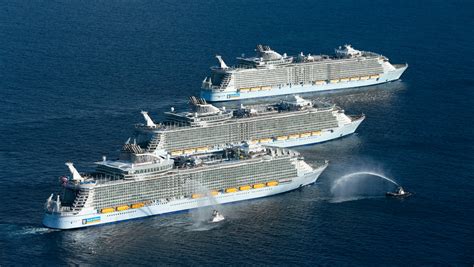 worlds largest cruise ships  historic meetup