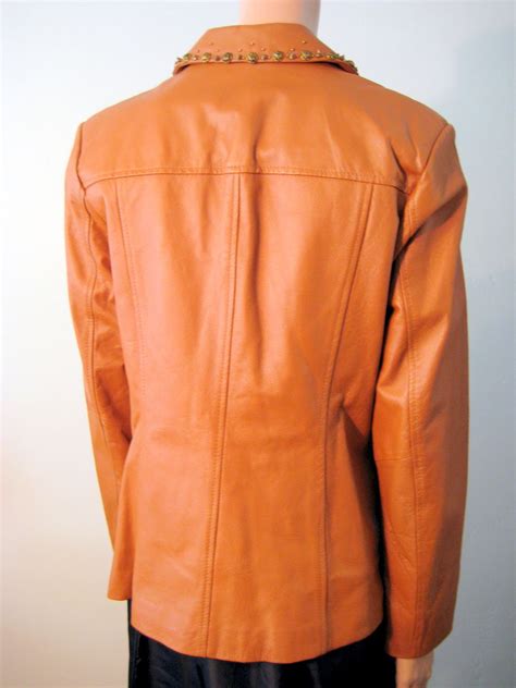 pamela mccoy leather jacket vintage renude