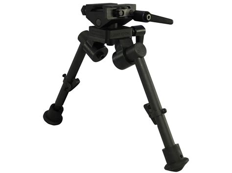 sierra  bipod  picatinny rail mount steel black