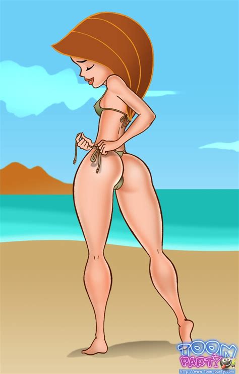 Rule 34 Bikini Cameltoe Disney Female Female Only Human Kim Possible