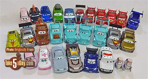 mattel disney pixar cars toons diecast variant tokyo mater walmart box set    day