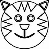 Face Coloring Smiley Happy Pages Cat Cartoon Outline Smiling Printable Color Faces Drawing Smile Getdrawings Getcolorings Colorings Outlines Clipartmag Print sketch template
