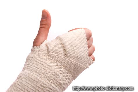 medicine bandage photopicture definition  photo dictionary