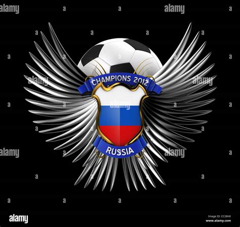 russia soccer ball stock photo alamy