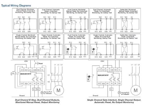 allen bradley safety relay wiring diagram cadicians blog