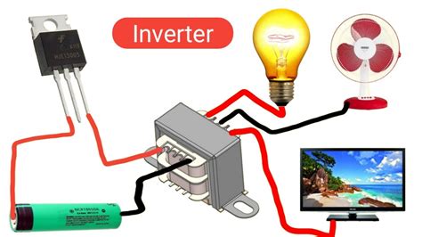 volt   volt ac inverter simple electronic youtube