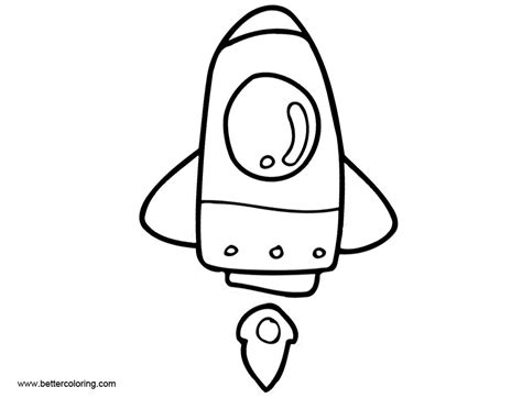 rocket ship coloring pages  printable coloring pages