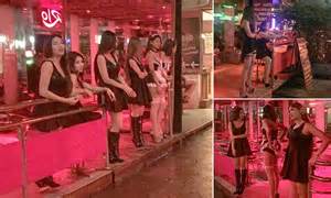 thailand s red light district is back in business after the death of the king daily mail online