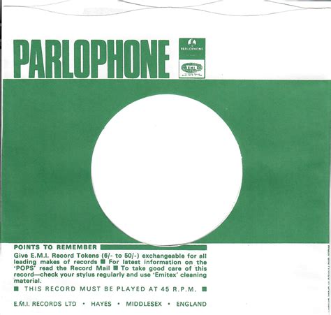 parlophone  covers