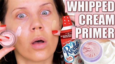 whipped cream primer youtube