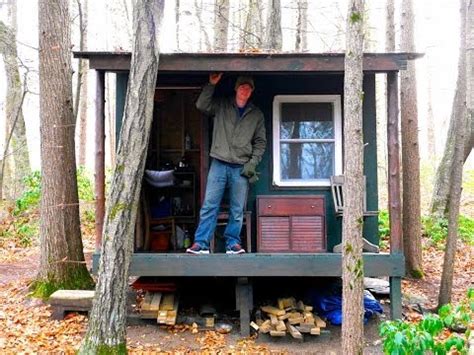 secret hidden tiny house retreat deep   woods