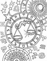 Coloring Libra Zodiac Sign Pages Adult Printable Colouring Supercoloring Signs Colour Star Cartoon Categories Book Choose Board sketch template