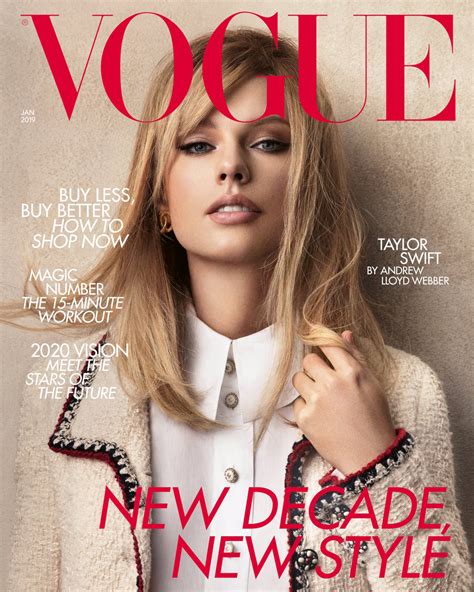Taylor Swift Vogue Uk Magazine Sexy Photoshoot January 2020 Hot