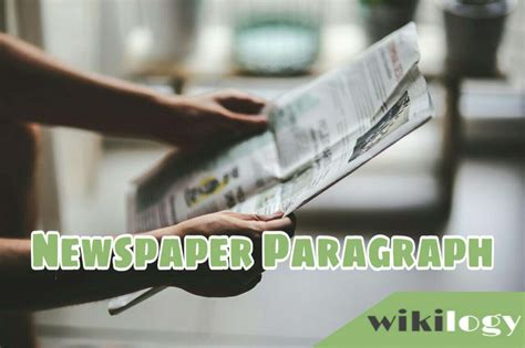 paragraph  newspaper  class          wikilogy