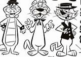 Snagglepuss Cat Wally Top Gator Tv Cartoon Characters Hanna Barbera Them Just Desenhos Cats Animados Quadrinhos Escolha Pasta sketch template