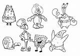 Coloring Pages Spongebob Christmas Printable Library Clipart Sponge Bob sketch template