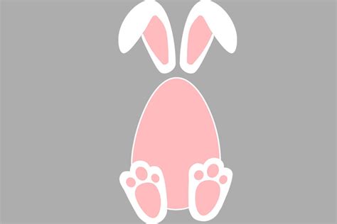 easter bunny feet  ears svg rabbit feet svg easter svg easter de