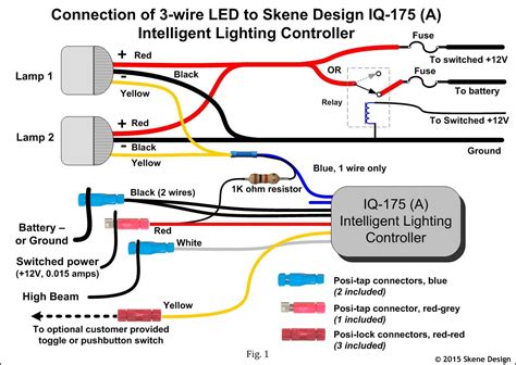 basic headlight wiring diagram
