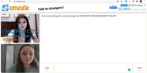 i went on omegle and this is what i found webcam site booming in