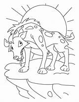 Jackal Coloring Pages Tired Preschool Animals Printable sketch template