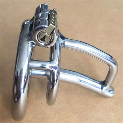 New Lock Small Male Chastity Devices With Urethral Sound