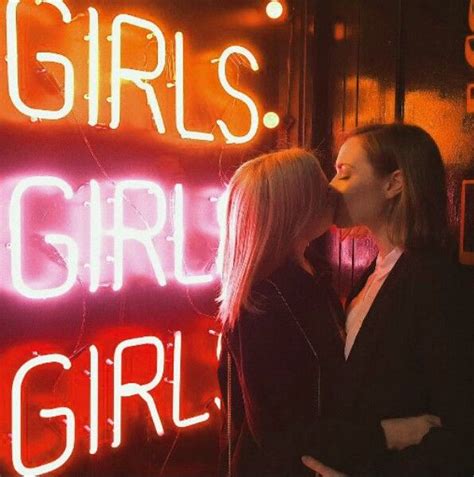 rose and rosie girls girls girls neon sign lesbian love lgbt love cute