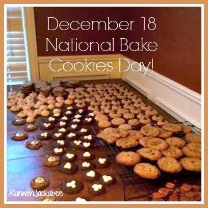 runwithjackabee  national bake cookies day