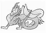 Dragon Drago Marino Seedrache Malvorlage Marin Drache Chinesischer Smok Kolorowanki Dzieci Stampare Educolor Schoolplaten sketch template