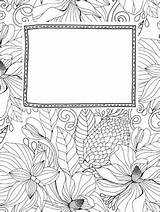 Mindfulness Coloring Calm Preview sketch template