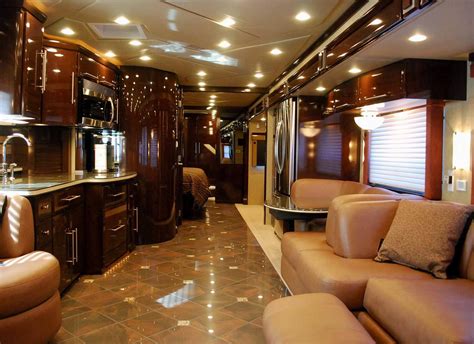 newmar king aire  luxury motorhome interior front   rv interior motorhome