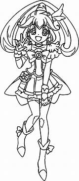 Coloring Pages Glitter Force Getcolorings Weird sketch template