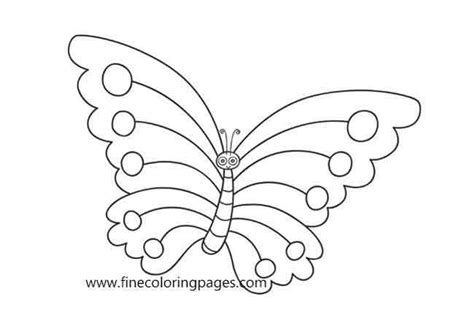 printable butterfly coloring pages  kids butterfly