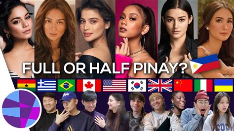 Foreigners Guess Filipina Celebrities Full Or Half Filipino El S