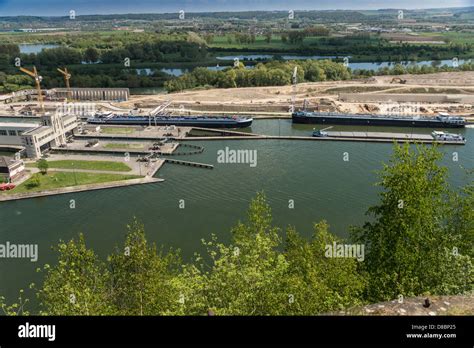 albert canal  res stock photography  images alamy
