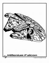 Falcon Wars Star Millennium Millenium Coloring Pages Ships Cartoon Dessin Dessins Coloriage Faucon Pochoir Sheets Stencil Drawing Jr Anime Kids sketch template