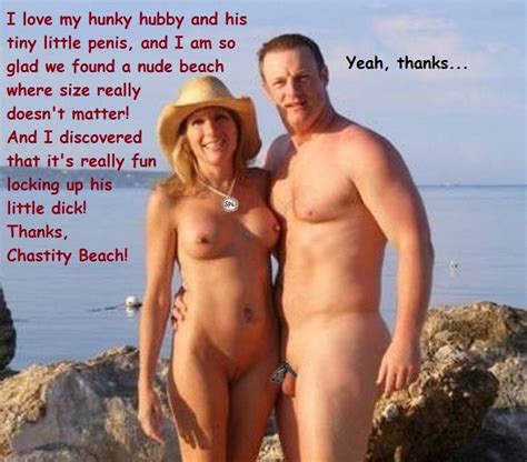 chastity humiliation beach
