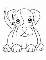 Coloring Pages Baby Dog Dogs Getcolorings Cute Printable sketch template