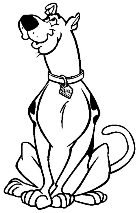 kids   scooby doo coloring pages
