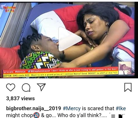 bbnaija why mercy doesn t want to have sex with ike yet tv movies