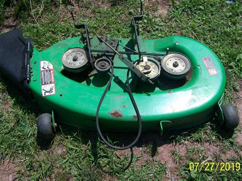 38 Deck Off A John Deere Sabre 1638 Lawn Tractor Pickup Only Ebay
