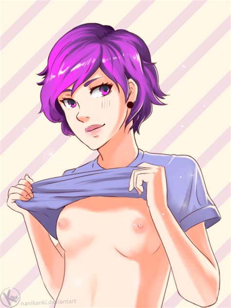 Sexy Purple Haired Kankie